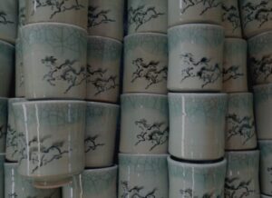 大堀相馬焼　窯元　半勝陶器店