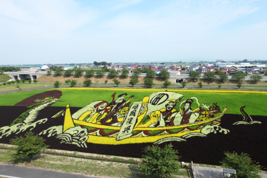 田舎館村田んぼアート