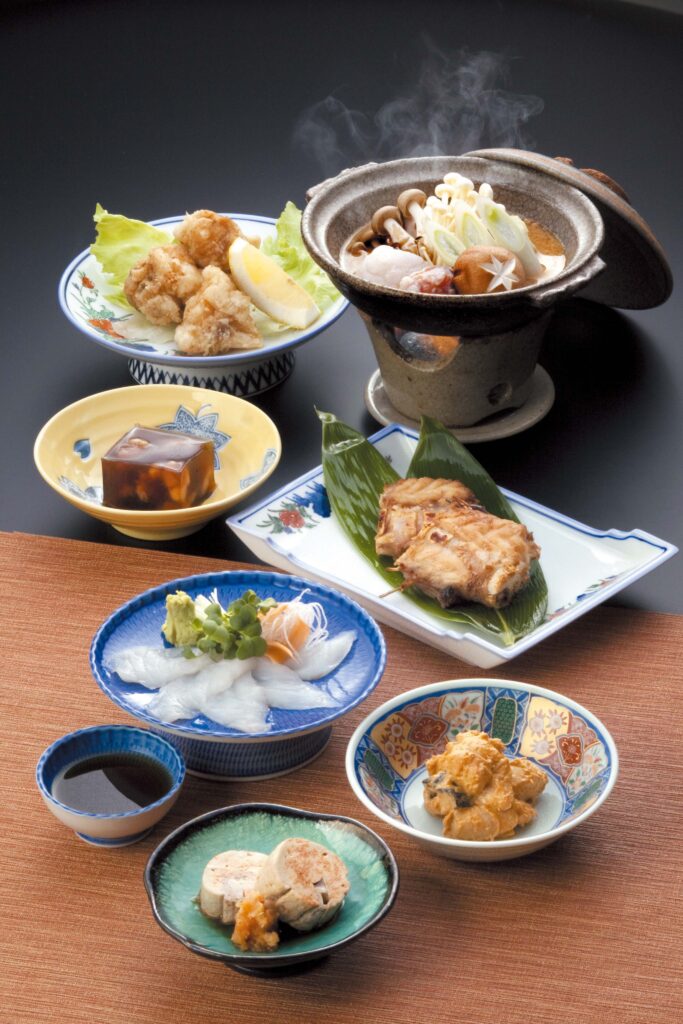 風間浦鮟鱇料理