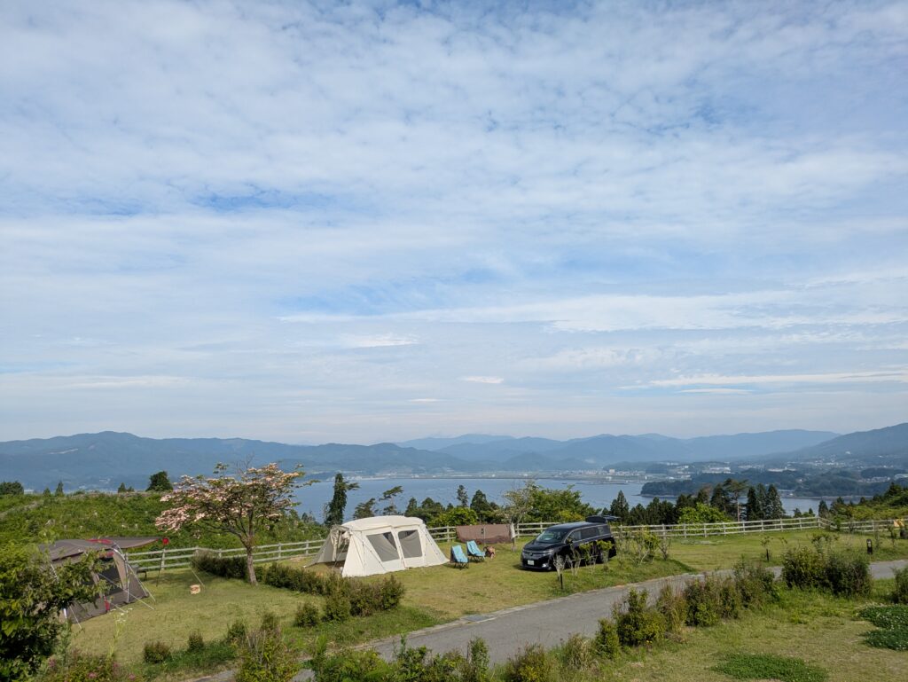 スノーピーク陸前高田キャンプフィールド