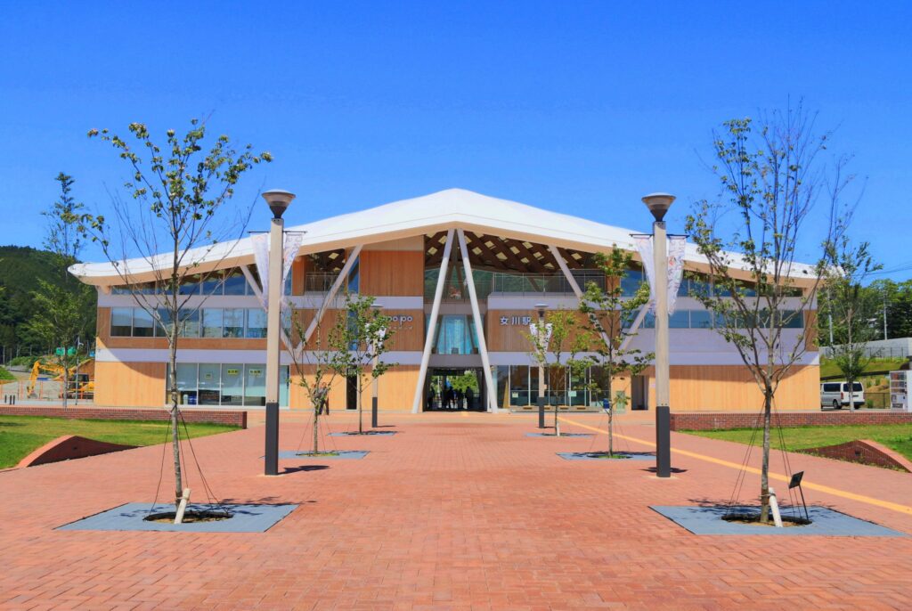 女川駅・女川温泉ゆぽっぽ