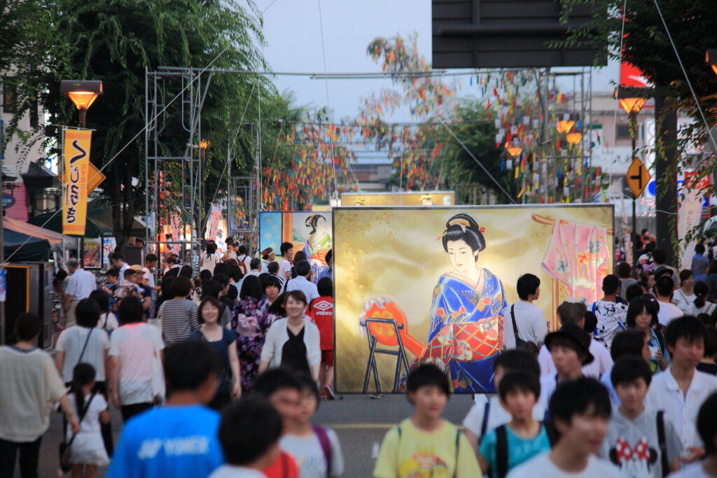 七夕絵どうろうまつり