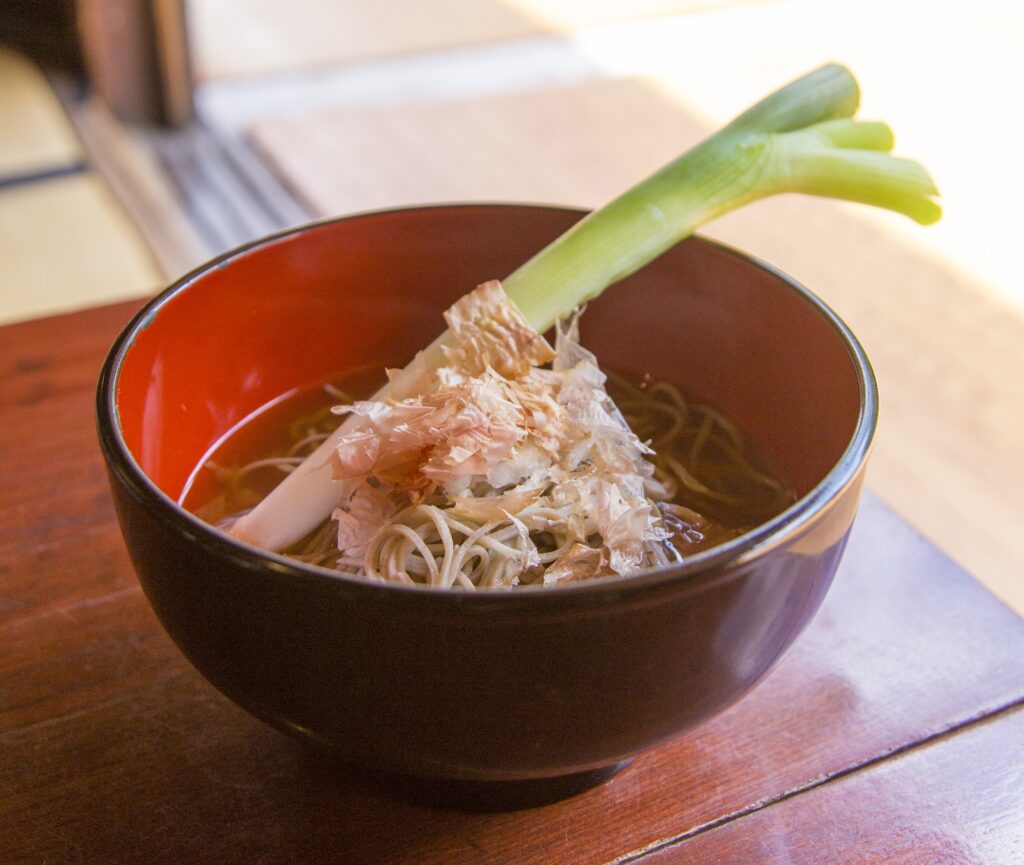 大内宿 ねぎそば