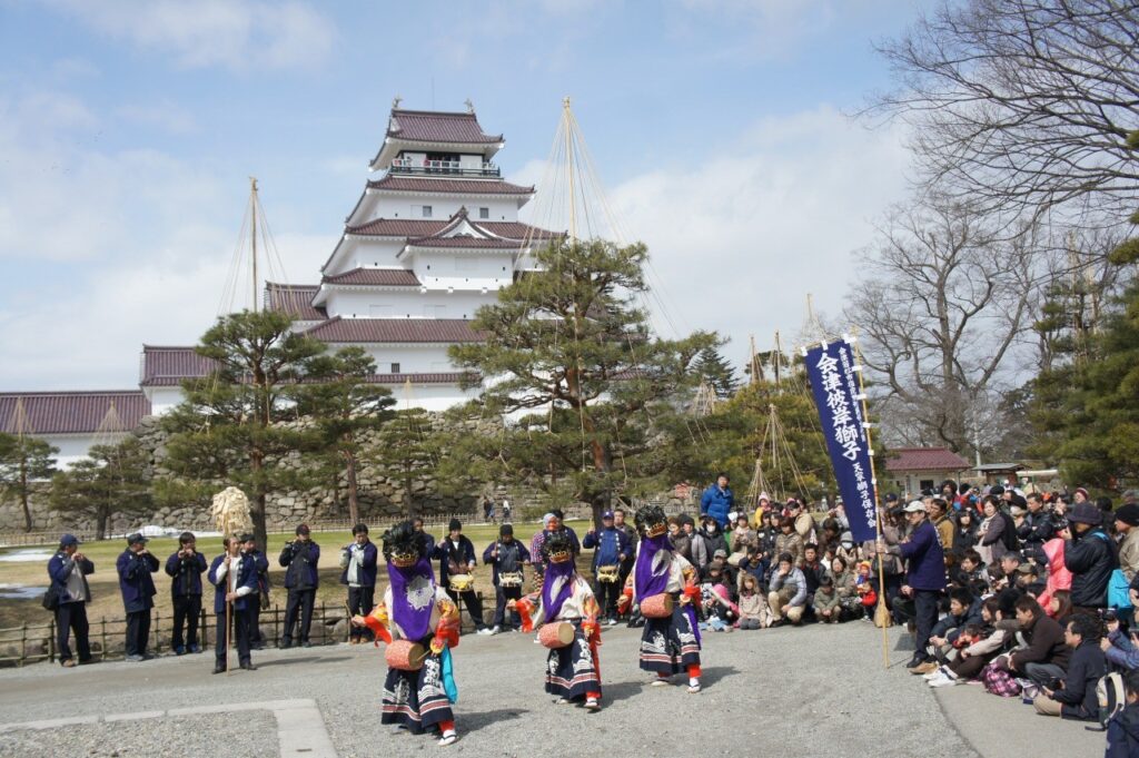 会津彼岸獅子